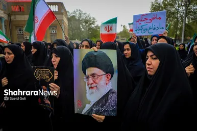 گزارش تصویری | تجمع سراسری کادر سلامت در محکومیت حملات غیرانسانی آمریکایی-صهیونی در بیمارستان امام رضا (ع) مشهد
