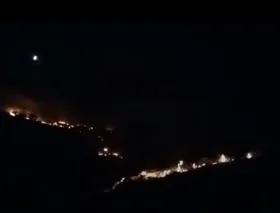 صدای دردناک ضجه حیوانات گرفتار در آتش سوزی گاچال کوهدشت + فیلم
