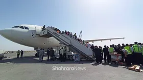 اعزام لبیک&zwnj;گویان سرزمین وحی؛ نخستین گروه زائران خراسان رضوی به سرزمین وحی اعزام شدند + فیلم