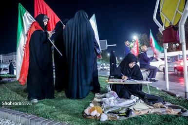 گزارش تصویری | دویست و بیست و سومین شب حضور مردم مشهد در خیابان (۱۶ مهرماه ۱۴۰۵)