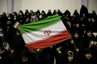 اجتماع دانشجویان بسیجی در دانشگاه فردوسی