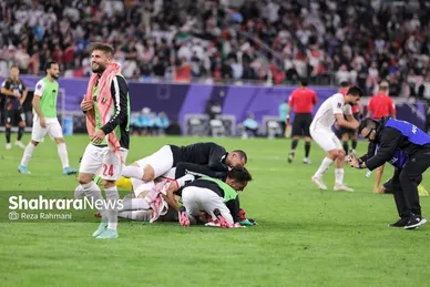 صعود اردن به فینال از لنز دوربین عکاس شهرآرانیوز