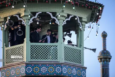 تحویل سال ۱۴۰۳ در حرم حضرت معصومه (س)