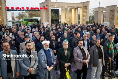 گزارش تصویری | افتتاح گذر فرهنگی «پیرغلامان حسینی»