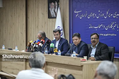 گزارش تصویری | نشست خبری مدیرکل ورزش و جوانان استان خراسان رضوی با اصحاب رسانه