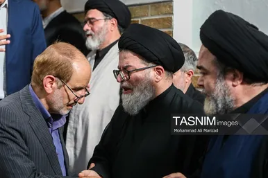 گزارش تصویری | مراسم وداع با پیکر آیت‌الله شبیری زنجانی