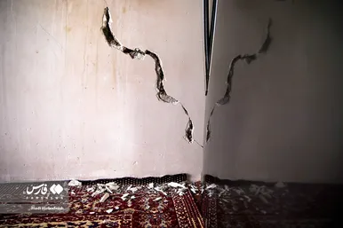 خسارات زلزله در روستاهای هرمزگان
