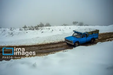 ایران زیباست | برف پاییزی در مازندران