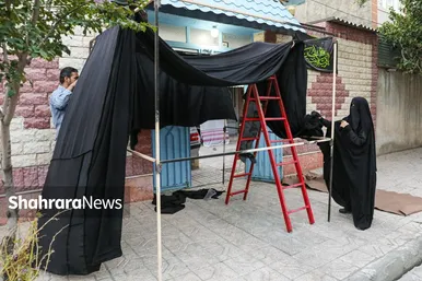 چادر من می‌شود، پرچم عزاداری تو