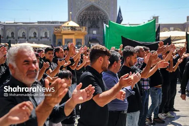 گزارش تصویری | عزاداری شهادت امام رضا (ع) در حرم مطهر رضوی