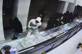 ویدئو| سرقت دو میلیون دلار جواهر در ۳۰ ثانیه