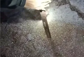 ویدئو | بارش تگرگ به اندازه تخم مرغ در رباط سمنگان تربت جام (۲۰ اردیبهشت ۱۴۰۳)