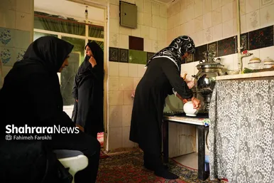 گزارش تصویری | روضه خانگی،در سوگ آقای شهید ایران