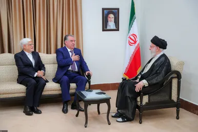 عکس‌هایی از دیدار شماری از میهمانان خارجی مراسم تحلیف با رهبر انقلاب اسلامی