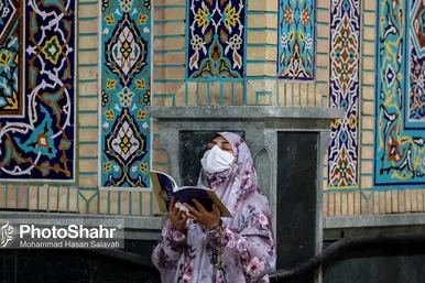 مراسم احیاء شب ۱۹ ماه مبارک رمضان در حرم مطهر رضوی