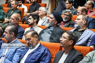 گزارش تصویری | آیین نکوداشت مجید نظافت‌یزدی و ابوطالب مظفری در مشهد