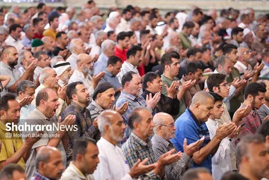 نماز عید سعید قربان در حرم مطهر رضوی (۲۸ خرداد ۱۴۰۳)