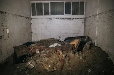 منازل سیل‌زده محله سیدی مشهد