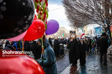 گزارش تصویری | راهپیمایی ۲۲ بهمن ۱۴۰۳ در مشهد - ۲