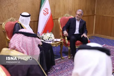 عکس‌هایی از دیدارهای مهمانان مراسم تحلیف با رئیس جمهور