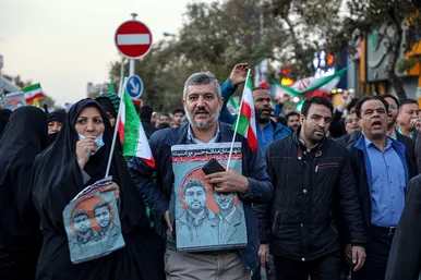 تشییع با شکوه 3 شهید مدافع امنیت در مشهد