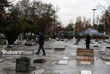 آئین سنتی «چراغ برات» در بهشت رضا(ع) مشهد