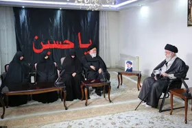 رهبر انقلاب: تشییع مردمی رئیس&zwnj;جمهور پیام قوت جمهوری اسلامی به همه&zwnj;ی دنیا بود