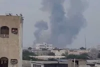 آمریکا شهر الحزم در شمال یمن را بمباران کرد