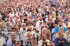 نماز عید سعید قربان در حرم مطهر رضوی (۲۸ خرداد ۱۴۰۳)