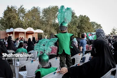 حرکت کاروان نمادین اسرای کربلا در مشهد