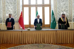 نشست سه&zwnj;جانبه تهران پایان یافت | اعلام آمادگی چین برای کمک به توسعه روابط میان ایران و عربستان