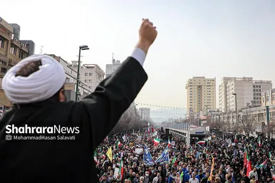 گزارش تصویری (۳) | راهپیمایی روز ۲۲ بهمن در مشهد