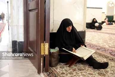 ترتیل خوانی قرآن کریم در مسجد گوهرشاد حرم مطهر رضوی