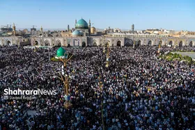 مراسم دعای عرفه در حرم مطهر رضوی