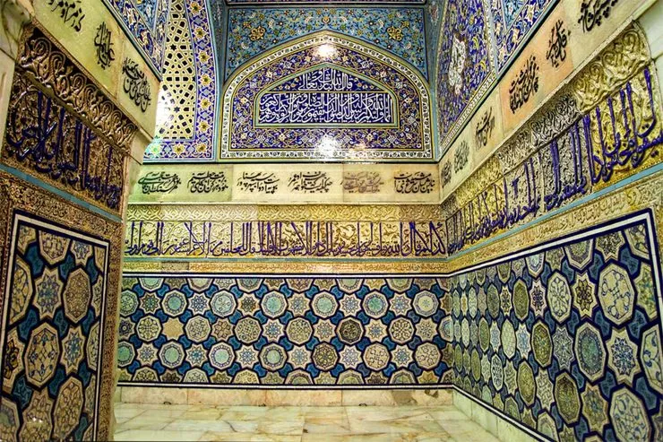 در مورد ازاره های حرم مطهر امام رضا(ع)