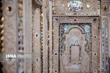 گزارش تصویری | آیینه کاری، هنر جهانی ایرانی