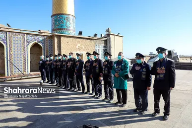 آیین سنتی «صلا» در حرم مطهر رضوی