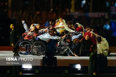 عکس‌هایی از افتتاحیه مسابقات پارالمپیک پاریس