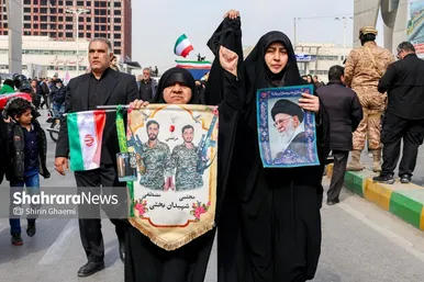 گزارش تصویری | عزاداری شهادت رهبر معظم انقلاب اسلامی در میدان شهدا مشهد