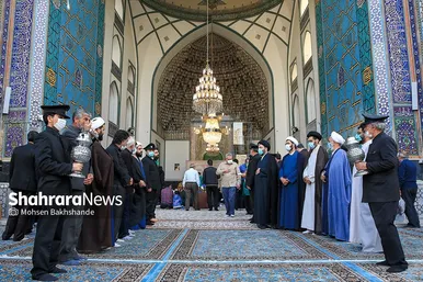 مراسم بزرگداشت شهدای حادثه تروریستی حرم مطهر رضوی