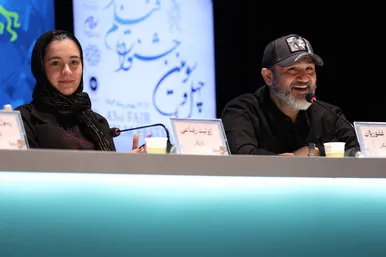 گزارش تصویری | فتوکال و نشست خبری فیلم «زیبا صدایم کن» با حضور رسول صدرعاملی و مهران غفوریان