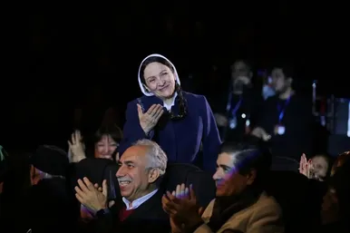 عکس‌هایی از هنرمندان در جشن «حافظ»