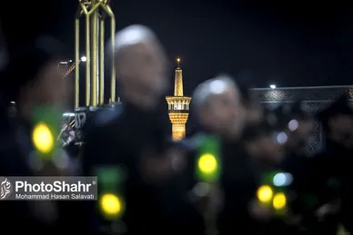 عکس| آیین خطبه‌خوانی شب شهادت امام رضا علیه السلام (۱۳ شهریور ۱۴۰۳)