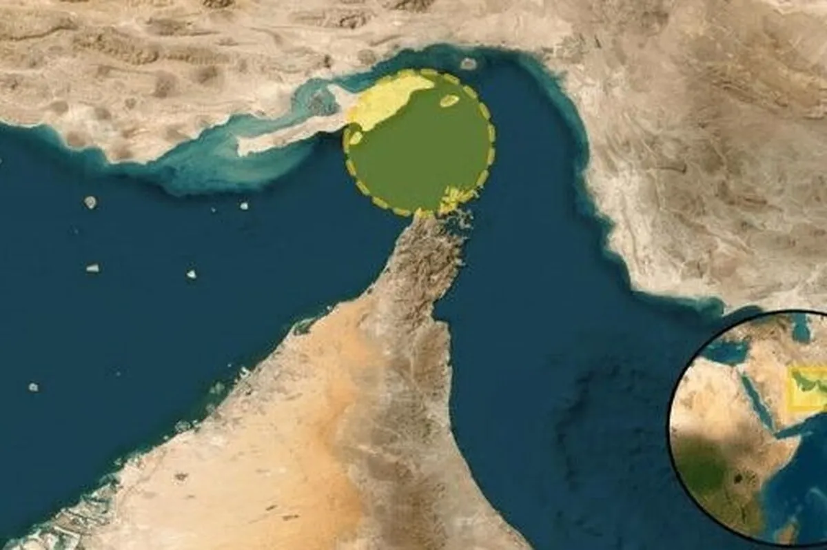 حادثه دریایی برای یک کشتی در تنگه هرمز + فیلم (۱۰ اسفند ۱۴۰۴)