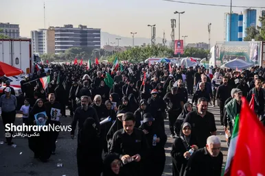 گزارش تصویری | عکس‌هایی از روز دوم وداع در مصلی بزرگ تهران (۱۴ تیرماه ۱۴۰۵)