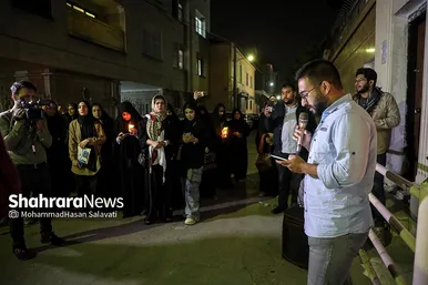 عکس | ابراز همدردی دانشجویان مشهدی با زلزله زدگان افغانستانی