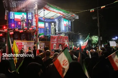 گزارش تصویری | هفتادوهشتمین شب حضور خیابانی مردم مشهد در خیابان (۲۷ اردیبهشت ۱۴۰۵)