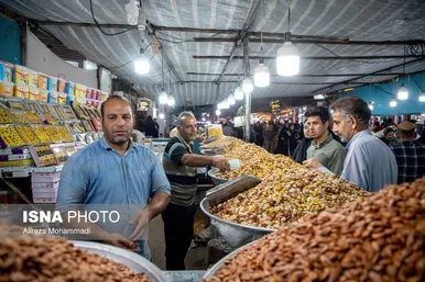 بازار اهواز در آستانه عید فطر