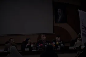 قطع برق در نشست خبری مدیرکل بهزیستی خراسان رضوی + ویدئو