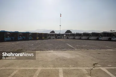 گزارش تصویری | مراسم رونمایی از ۳۰ دستگاه اتوبوس شهری در مشهد